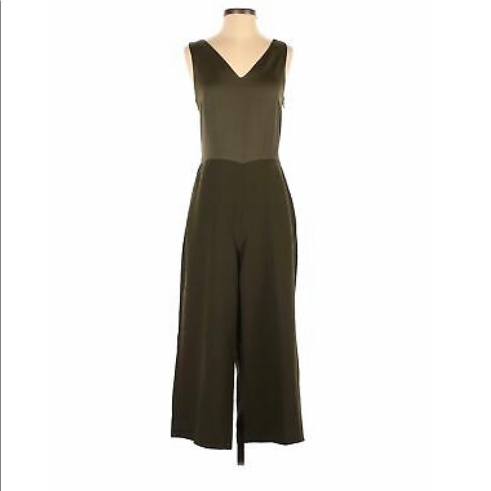 Banana Republic satin top jumpsuit